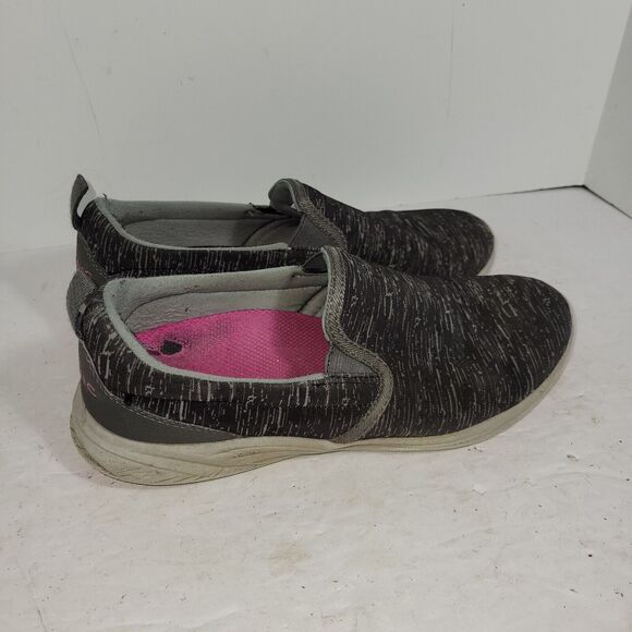 Vionic Shoes Womens Sz 8 Black Kea Slip On Sneakers Walking Boat Beach Boating - Picture 2 of 12